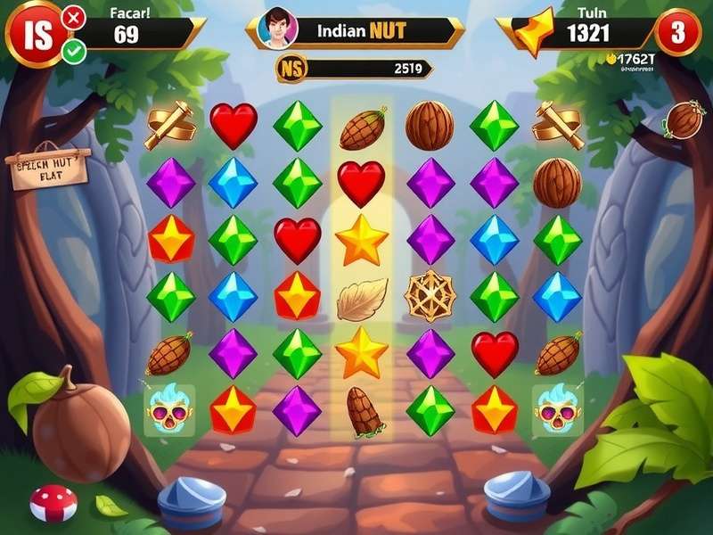 Indian Nut Gems Special Power-ups