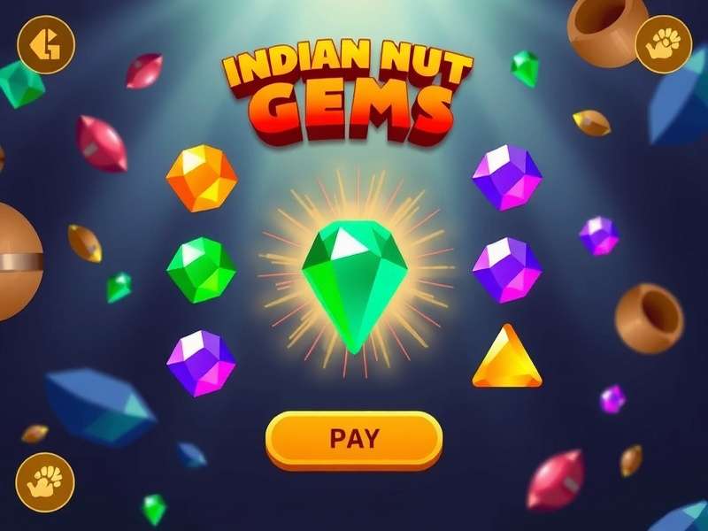 Indian Nut Gems Gameplay